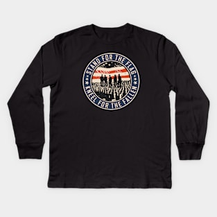 Stand For The Flag Kids Long Sleeve T-Shirt